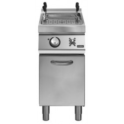 Cuece-pasta eléctrico cuba 2/3 GN - 26 L carga de agua con grifo manual