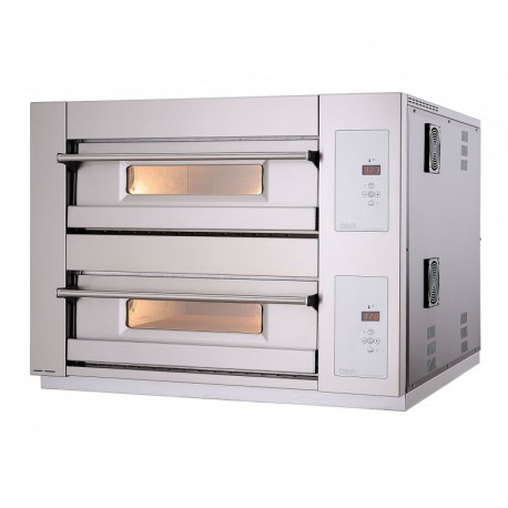 HORNO DE PIZZA ELECTRICO DIGITAL OEM 2 CAMARAS 63X93 MODELO 1230SE