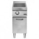 Electric multi-function bratt pan on cabinet with door