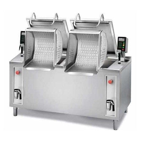 Cocedor Automático Electrónico - Cuecepastas - 2 cubas de 200Lt