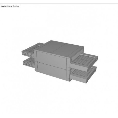 HORNO DE PIZZA DE CINTA ESTATICO 50 CM. ELECTRICO OEM 2 CAMARAS MODELO TL105LB