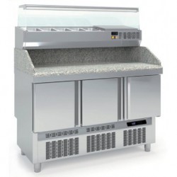 MESA FRIA PARA PIZZA COMPACTA 320 LTS.