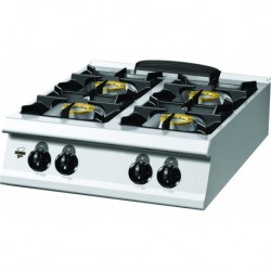 COCINA A GAS SIN BASE SERIE 900 4 FUEGOS