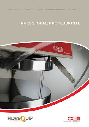Catálogo Pizzaform PFMT 33 y 45 - OEM