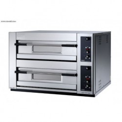 HORNO DE PIZZA ELECTRICO MULTIFUNCION BAKER DIGITAL OEM 2 CAMARAS 63X93 MODELO MB2TSD