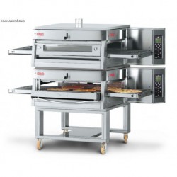 HORNO DE PIZZA DE CINTA 75 CM. VENTILADO A GAS OEM 2 CAMARAS MODELO HV75METB